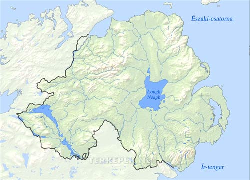 Észak-Írország vízrajza